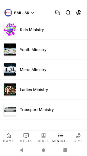 Bridge Ministry International Screen 3