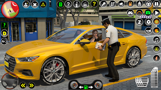 美國汽車駕駛學校遊戲 3d
