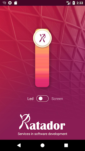 Android application Flashlight LightKatador screenshort