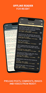 Screenshot 1 Offline reader for reddit V2 android