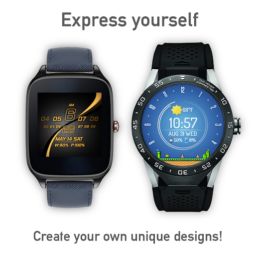 Watch Face - Minimal & Elegant for Android Wear OS  screenshots 8