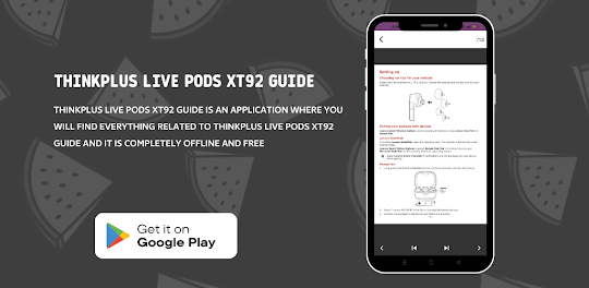 Thinkplus Live pods XT92 Guide