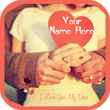 اكتب اسم حبيبتك في صور رومنسية icon