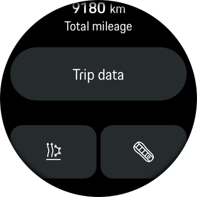My Porsche Wear OS Screen 2