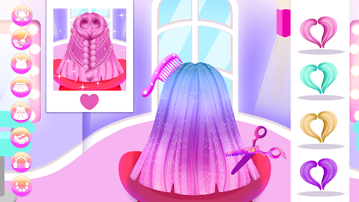 Hair Salon and Dress Up Girl Screen 2