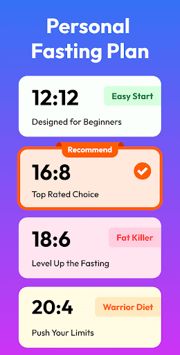 Fasting App & Calorie Counter Screen 3