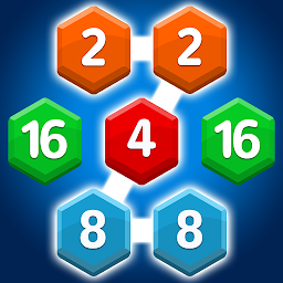 Hexa Connect: 2048 Puzzle Mod Apk