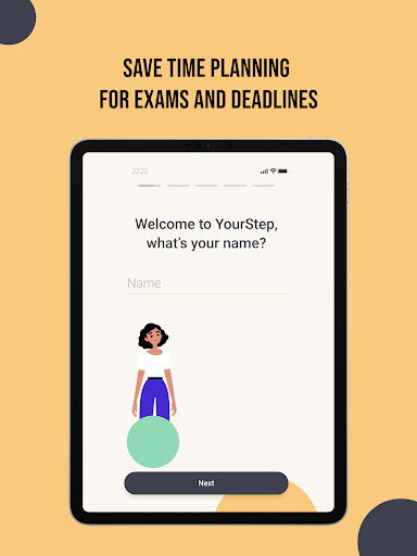 Screenshot of YourStep: Focus Study Calendar