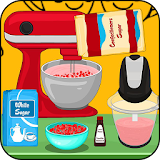 Cooking Strawberry cream pie icon