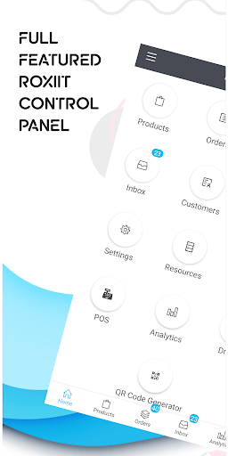 Android application Store Admin - Roxiit screenshort