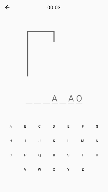 Hangman Screen 1