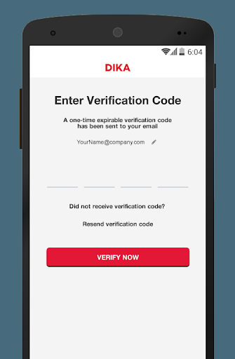 DIKA HCID Screen 2