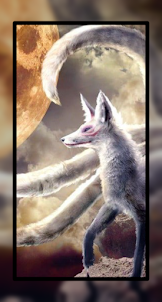 Nine Tailed Fox Wallpaper HD