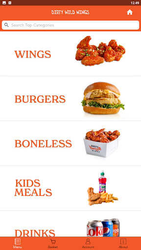 Dirty Wild Wings Screen 2