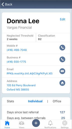 LuxorCRM Screen 3