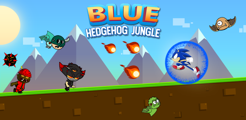 Blue Hedgehog Dash Runner 2021