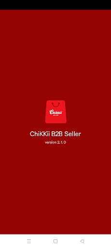 Android application ChiKKii B2B Seller screenshort