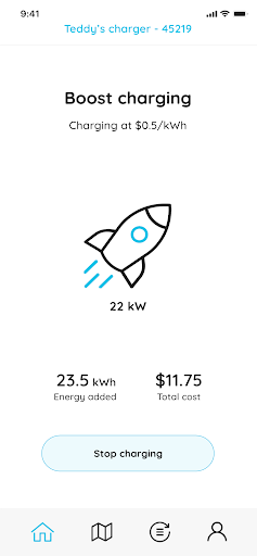Freesbe Charge Screen 2