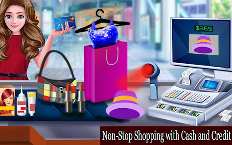 Girl Shoppingmall Cashier Game  screenshots 2