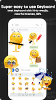 screenshot of Dirty Emoji Sticker Keyboard