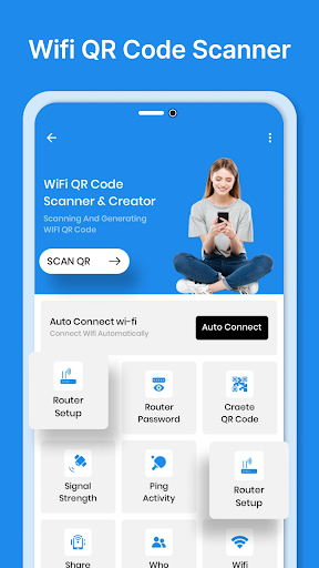 Wifi QR Code Connect and Scanner