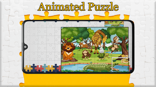 Jigsaw Cartoon Puzzle Game