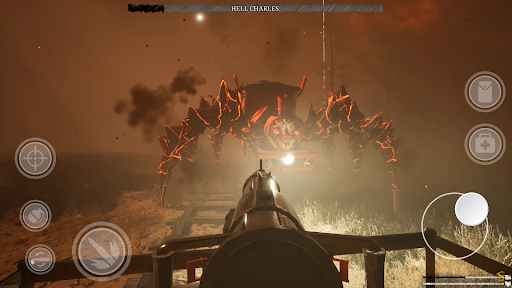 Charles Spider Scary Train