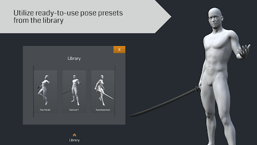 Magic Poser - Best 3D pose reference app