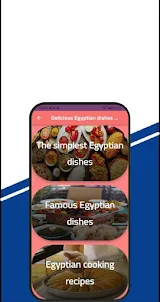 Delicious Egyptian dishes