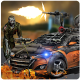 Zombie Shooting Race Adventure: Guns Cars, Zombies icon