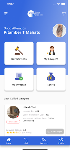 LAsk Client Screen 2