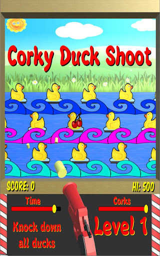 Android application Corky Duck Shoot screenshort