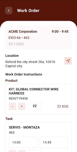ebiWork by ebiTools Screen 3