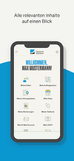 Android application MeinDG Kundenportal screenshort