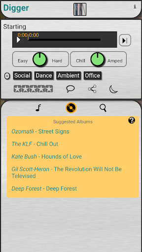 Digger Collection Listening Screenshot 1 - AppWisp.com