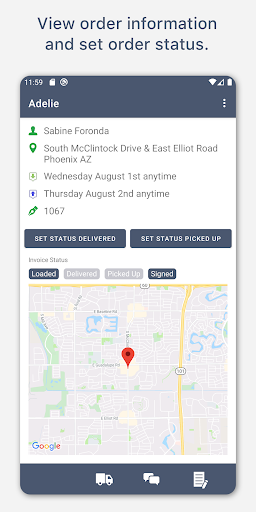Adelie Logistics Screen 2