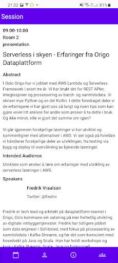 JavaZone 2024 Screen 2