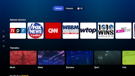 Radioline: Radio & Podcasts Captura de pantalla