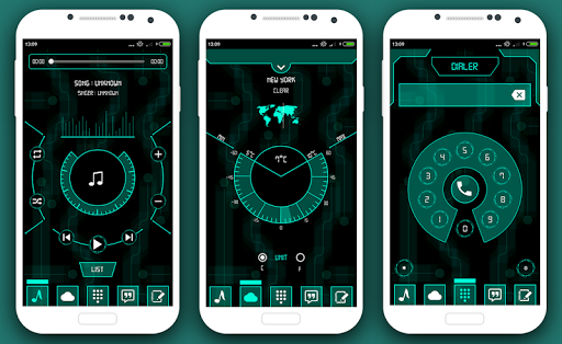 Screenshot of Highstyle tab Launcher