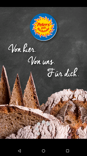 Android application Peter´s gute Backstube screenshort