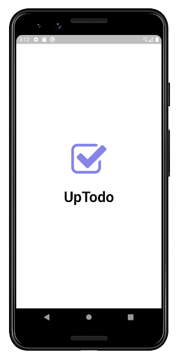 Android application UpTodo screenshort