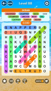 Word Search Classic Find Word Search Puzzle Game v2.4 Mod Apk (Unlimited Money) Free For Android 2