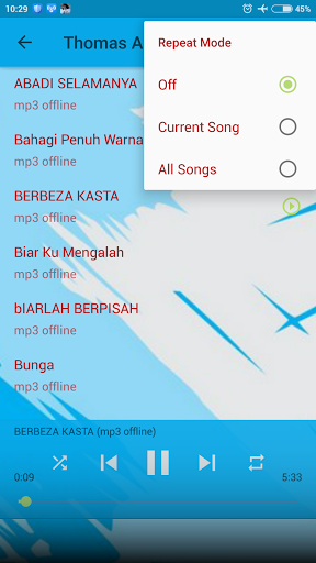 Lagu Thomas Arya - Berbeza Kasta Offline