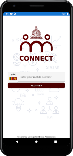 Android application Nalanda Connect screenshort