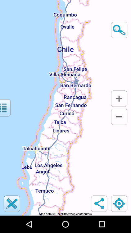 Map of Chile offline - 2.1 - (Android)