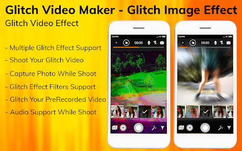 Glitch Photo Video Editor - Glitch Video Effect 1.1 APK + Mod (Unlimited money) إلى عن على ذكري المظهر