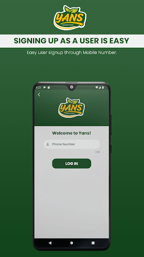 Android application YANS Grocery App screenshort