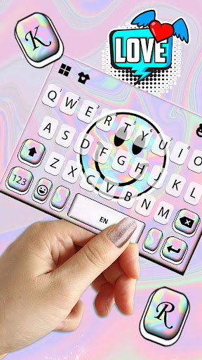Laser Smiley Face Theme Screen 2