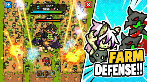 BunnyFarm : Zombie Defense screenshot