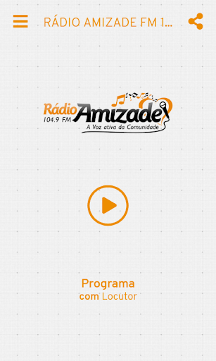 Rádio Amizade FM 104.9 Screen 2